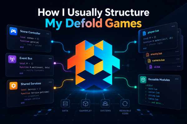 How I Usually Structure My Defold Games